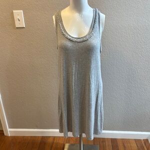 Olive Oak Gray Sleeveless Dress size medium‎